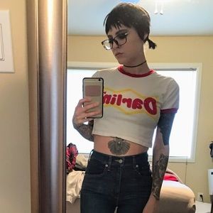 Vintage darlin’ crop top